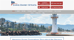 Desktop Screenshot of chrisdarbystrata.com.au